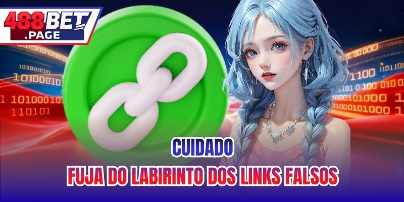 Cuidado - Fuja do Labirinto dos Links Falsos